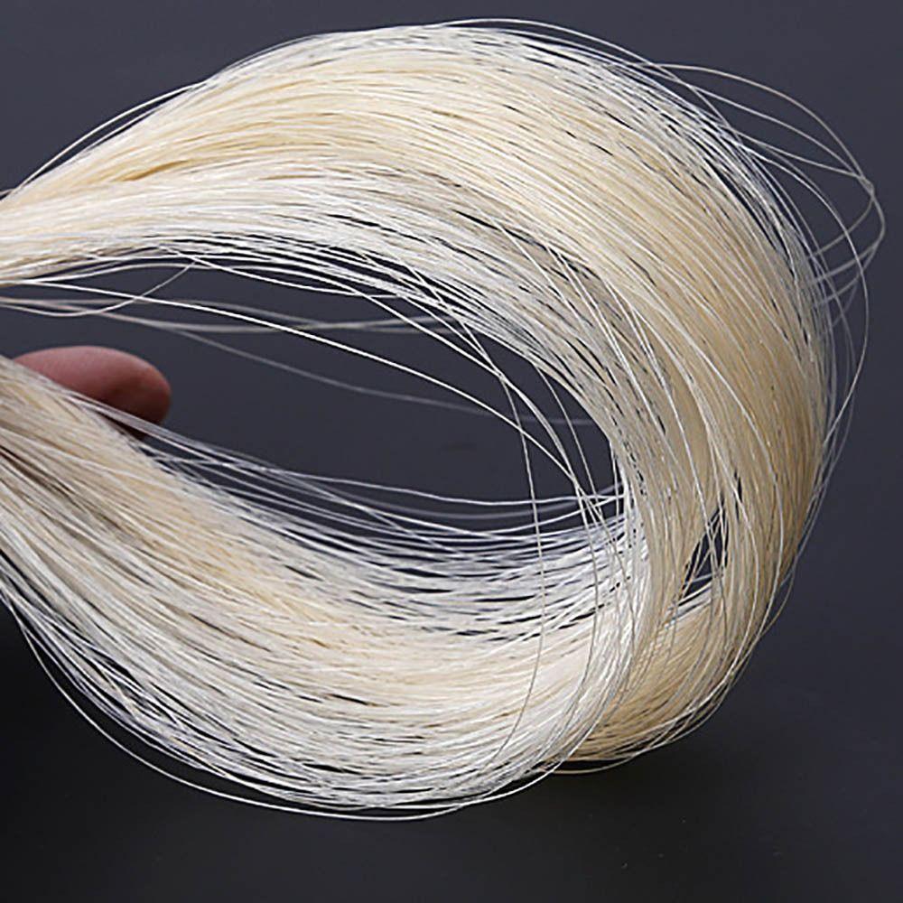 Неотбеленный волос для смычка эрху, ремонт монгольского хвоста эрху, универсальная скрипка, конский волос, альт