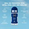 Nivea Мужской дезодорант-ролик для подмышек, Cool Kick | Защита от пота на 72 часа | Длительная свежесть | 50 мл