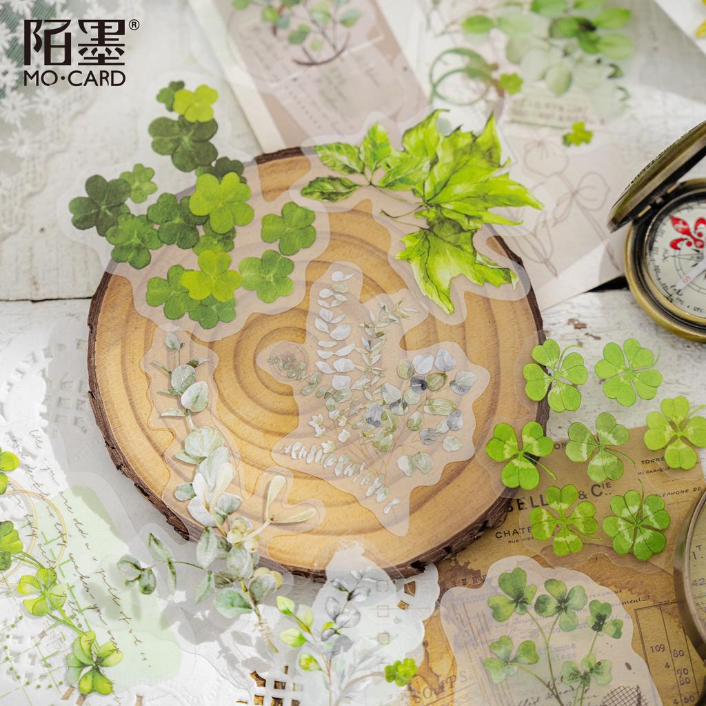 20 шт./1 лот кавайные канцелярские наклейки Мастерская зеленых растений junk journal Декоративные для скрапбукинга Поделки DIY Наклейки