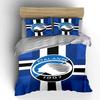 Blue stripes, Atalanta logo. Bedding sets Duvet cover sets Duvet covers Pillowcases(1*Duvet Cover 2*Pillowcases without duvet insert)
