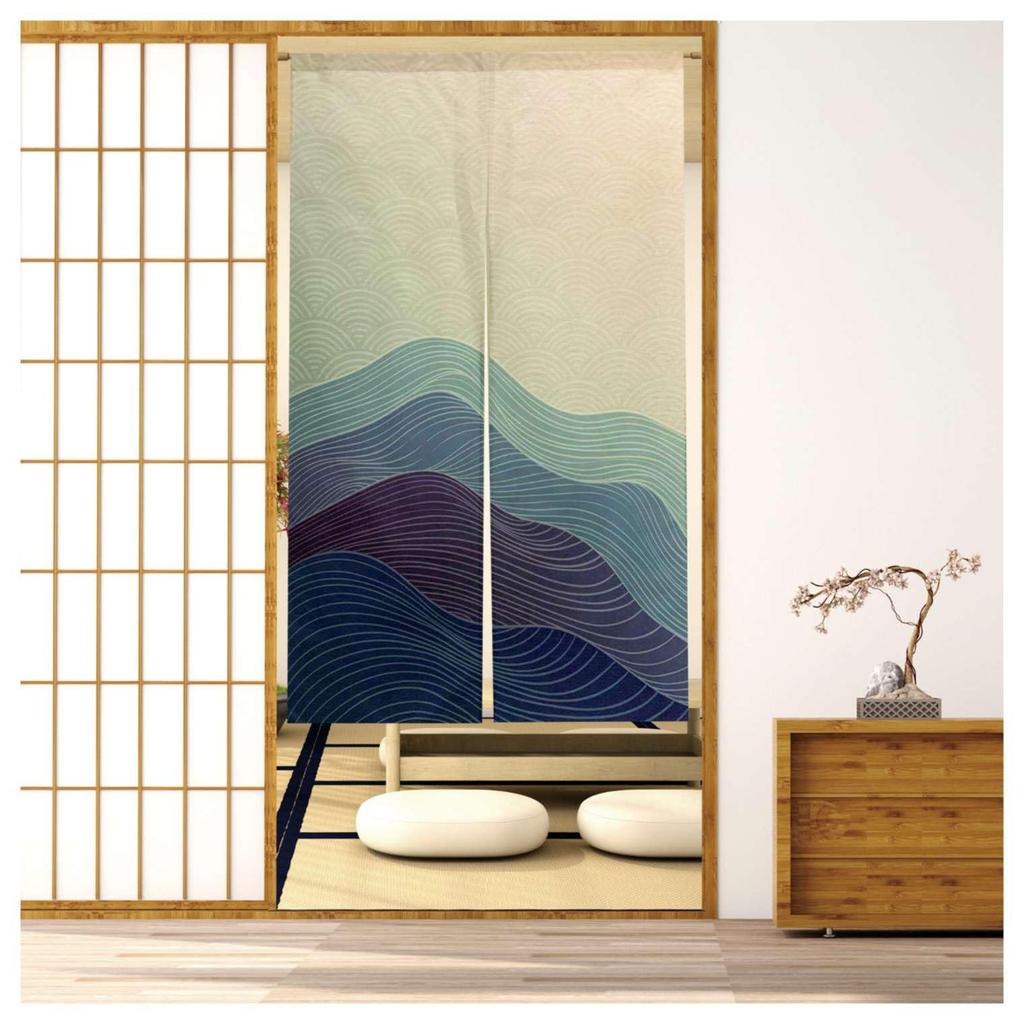 Стильная комнатная перегородка из атласа, гостиная, гардеробная, дверной проем, приватная дверь, разделитель, занавеска, ширина, длина, Noren, занавеска, ткань, длинная, с повязкой на глаза, затемнение,