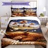 3pcs Custom Name Cow Bedding Set Duvet Cover Closure Includes 1 Duvet Cover & 2 Pillowcases, Soft and Comfortable for All Seasons.
