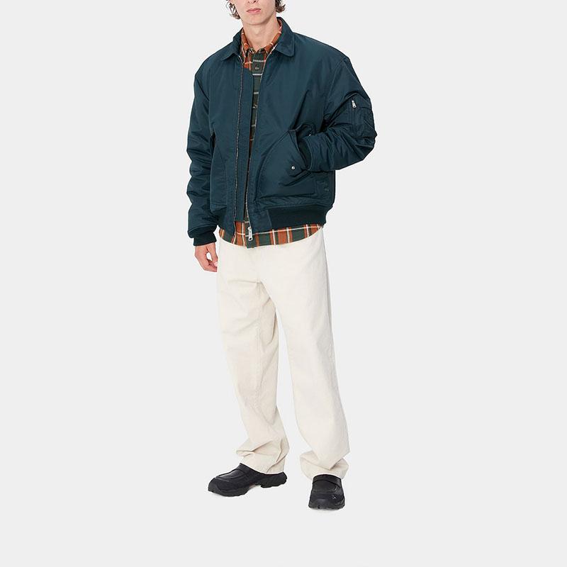 Carhartt WIP Olten Zipped Bomber Jacket I032300-2IV-XX