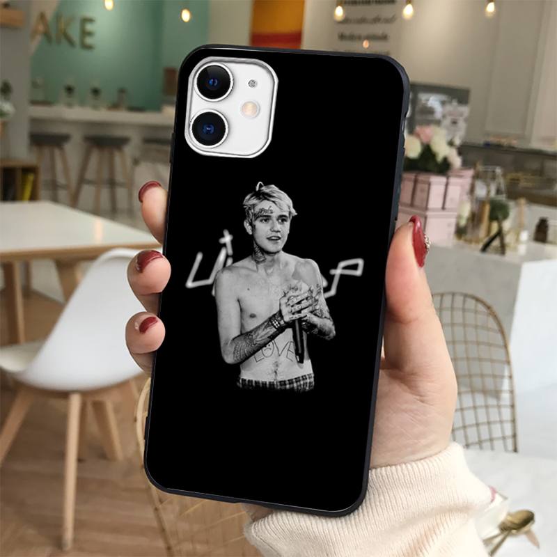 Yinuoda Чехол для телефона Lil Peep Hellboy Love для iPhone 11 12 13 mini pro XS MAX 8 7 6 6S Plus X 5S SE 2020 XR