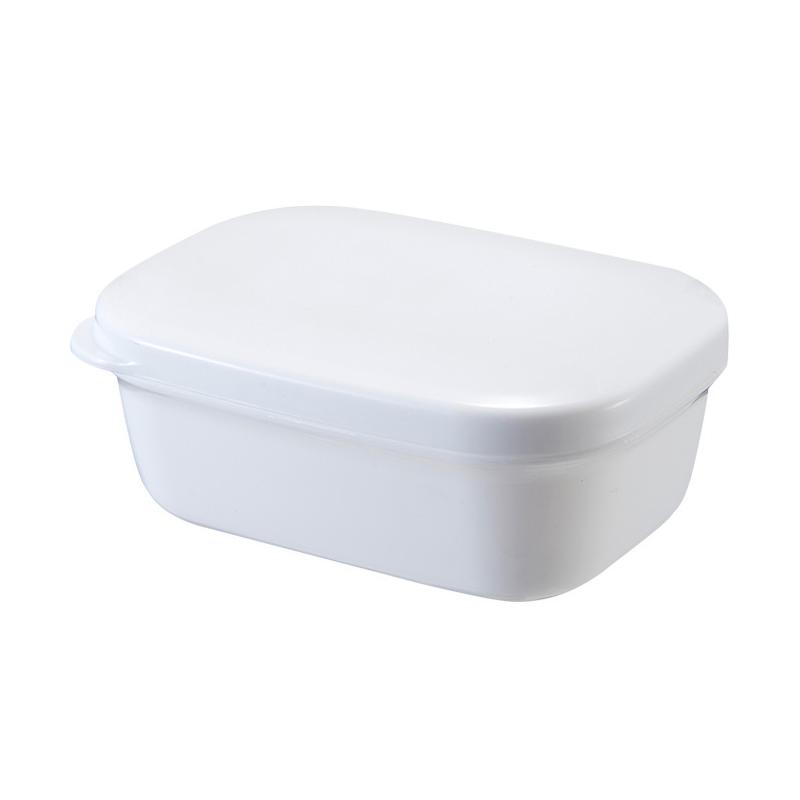 1PCS Covered Soap Box With Waterproof Seal Portable Soap Box Detachable Drain Tray And Soap Pan