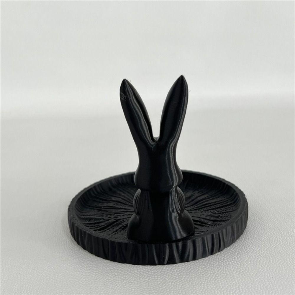 3D Printed Cat Jewelry Tray Rabbit Trinket Dish New Jewelry Storage Tray  Desktop Organization