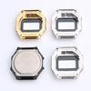 Metal Watch Case Mod Kit for Casio A168 A168W A168WGG-1B A164WA-1 Stainless Steel Case and Strap Metal Watch Shell Bezel