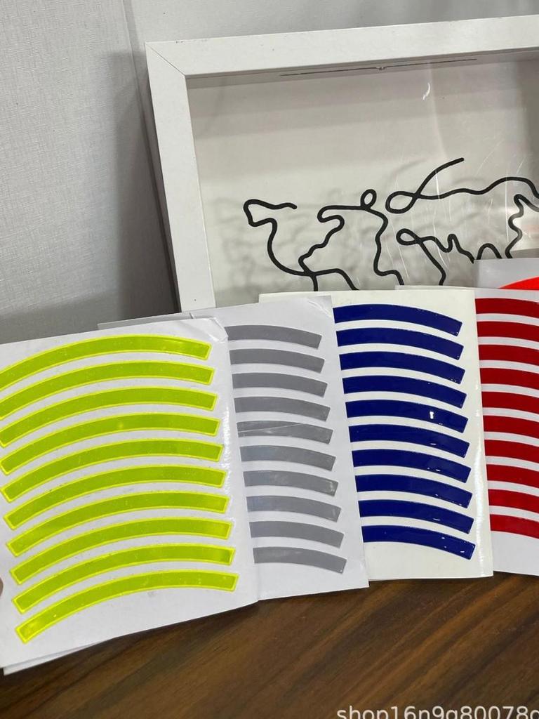 Reflective Sticker Set for Children's Balance Bike and Scooter