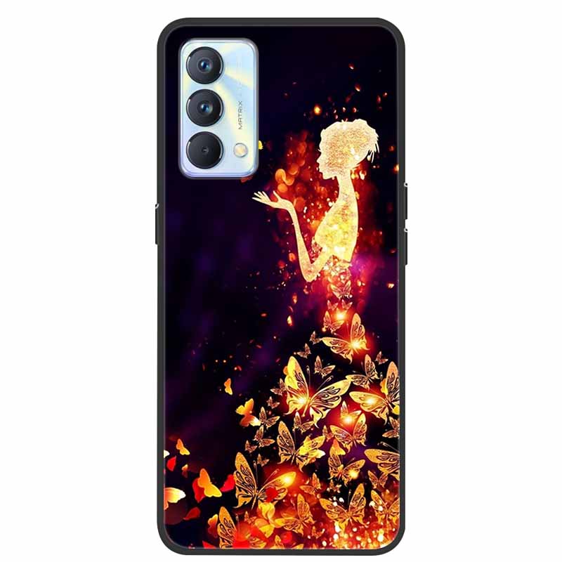 Для Realme GT Master Чехол Ударопрочный Мягкий силикон ТПУ Задняя крышка Для Realme GT Master Edition 5G Чехлы для телефона Милый мультяшный Coque