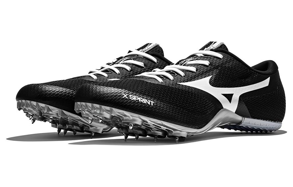 Мужские кроссовки Mizuno X Sprint 'Черный Металлик Серый'
