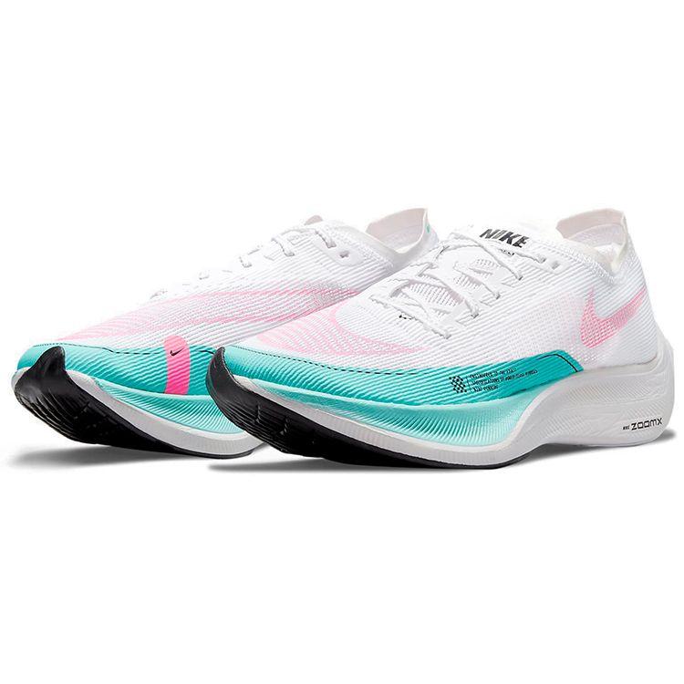 Nike Мужские кроссовки ZoomX Vaporfly NEXT% 2 Watermelon, белые, динамические, бирюзовые, черные, CU4111-101