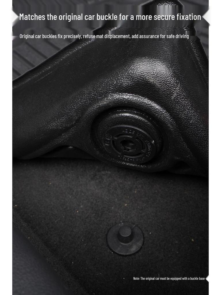 Durable, dirt-resistant, easy-clean, TPE eco-friendly anti-slip floor mats for 2025 Volkswagen Teramont Pro.