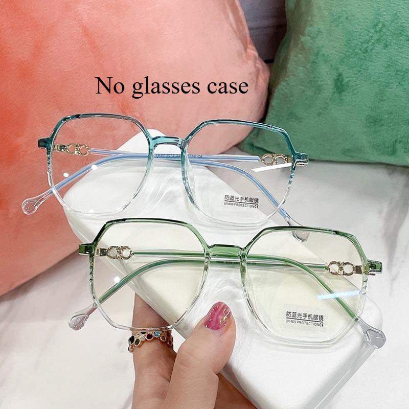 2pcs Anti Blue Light Blocking Glasses For Men/Women Clear Anti Radiation Glasses