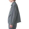 Куртка Levis SS25 в полоску, на пуговицах, мужская, светло-голубая, A4820-0016