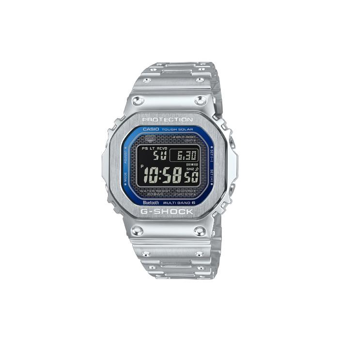 Casio Унисекс Серия Полностью Металлические Черные Часы GMW-B5000D-2 GMW-B5000D-2