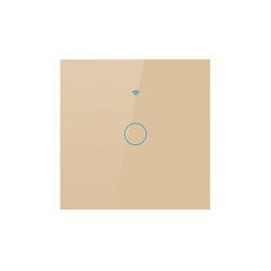 TUYA 1/2/3/4gang EU WiFi Smart Touch Switch Neutral Wire/No Neutral Wire Required Wall Touch Switch Work With Alexa Google Home