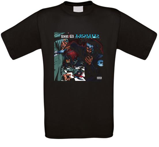GZA Liquid Swords Rap Hip Hop T-Shirt Mens Womens Tees Top All Sizes NEW