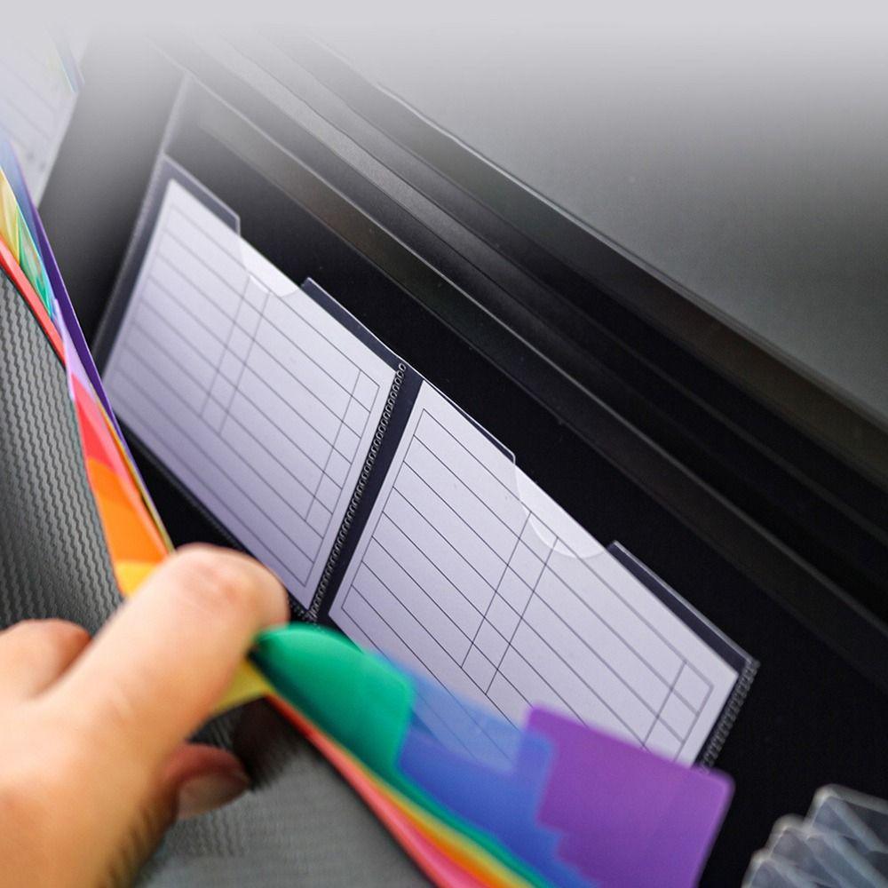 Expanding A4 File Folder 7/13 Grid Test Paper Storage Bag File Storage Holder Student