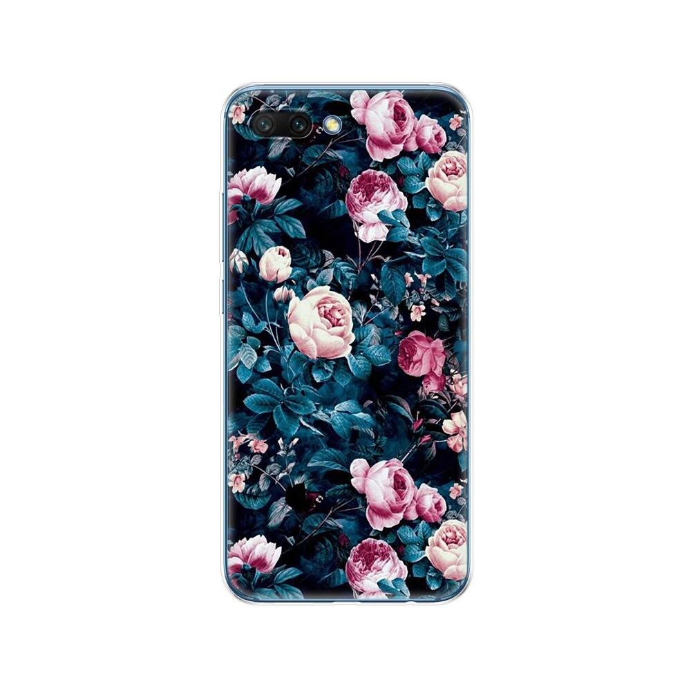 Мягкий силиконовый чехол из ТПУ для huawei Honor 10, задняя крышка, чехол для телефона Honor10, чехол Etui, полная защитная картина на 360°