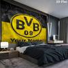 Borussia Custom Name Wall Tapestry Aesthetic Wall Hanging Printed Fabric Blanket Decorative Tapestries for Bedroom Living Room Home Decor
