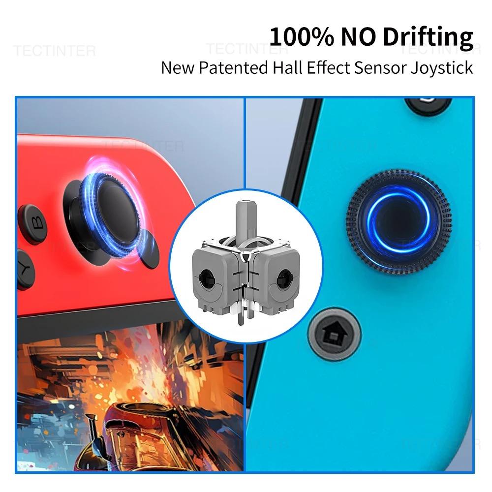 2/4 шт. Замена джойстика на эффекте Холла для Nintendo Switch/Lite/OLED Joypad 3D Аналоговый стик Запчасти для ремонта Аксессуары