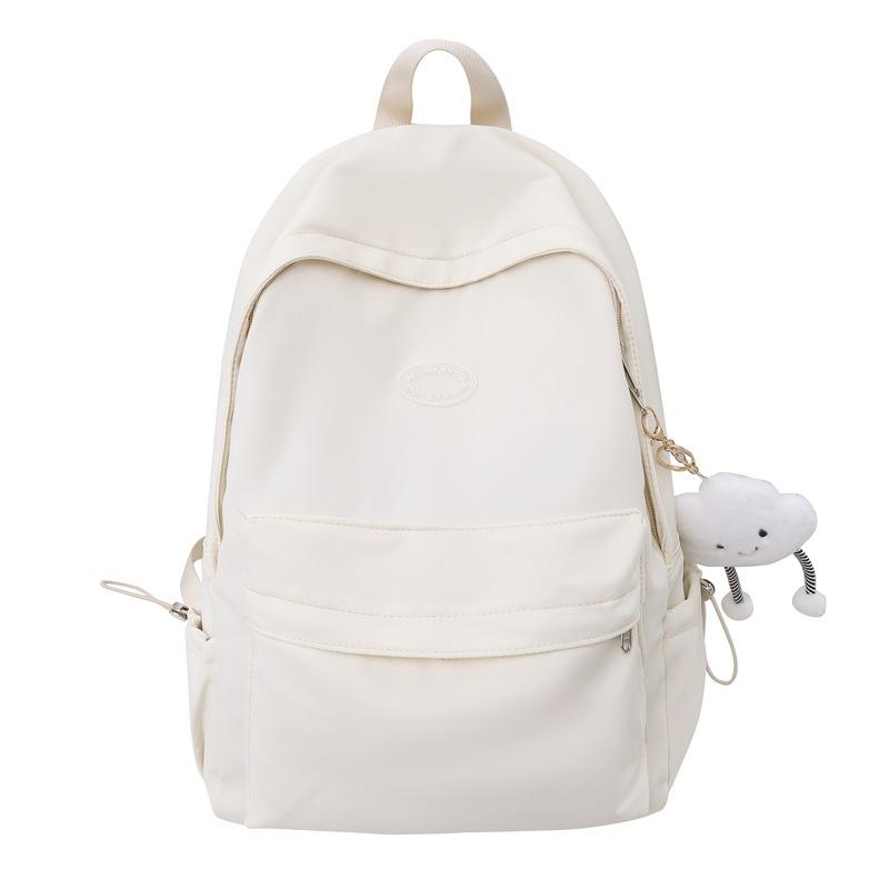 Школьная сумка Schoolbagins Однотонная Повседневная Универсальная Рюкзак большого объема для ученика средней школы 1011 Новая корейская версия Рюкзак в студенческом стиле