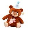 Birthday Bear Plush Toy Cute Christmas Bear Doll Festive Event Decorative Bear Children'S Birthday Gift