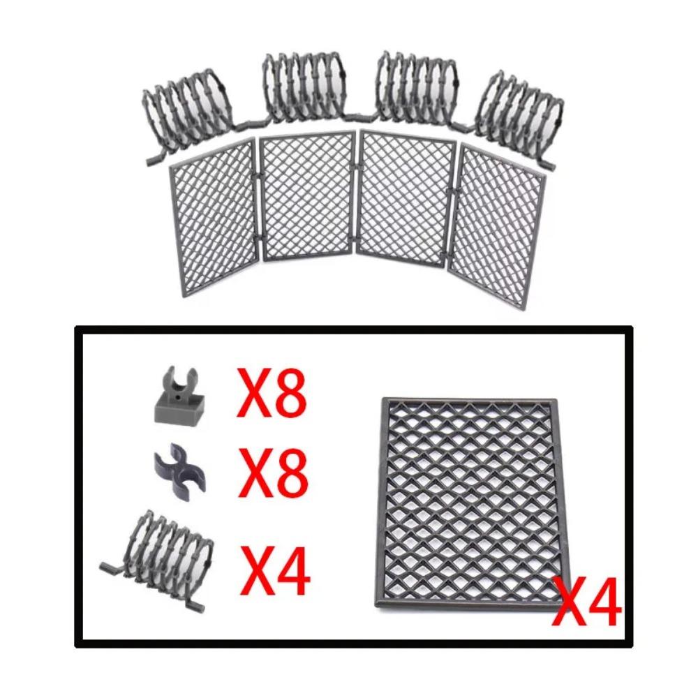 Конструктор Второй мировой войны Военное оружие Полицейский Солдат Фигурка Аксессуары Модель Кирпич Пистолет Пушка Пусковая установка Бункер Аванпост Игрушка X017