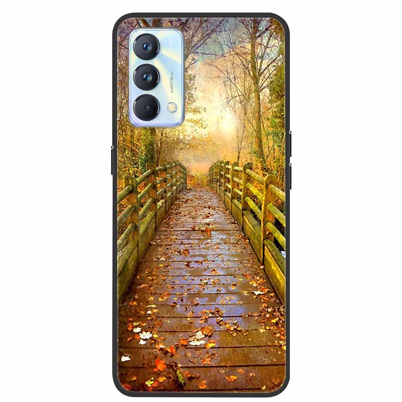 Для Realme GT Master Чехол Ударопрочный Мягкий силикон ТПУ Задняя крышка Для Realme GT Master Edition 5G Чехлы для телефона Милый мультяшный Coque