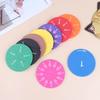 Rainbow Sponge Round Fraction Tiles Early Education Learning Counting Math Toy