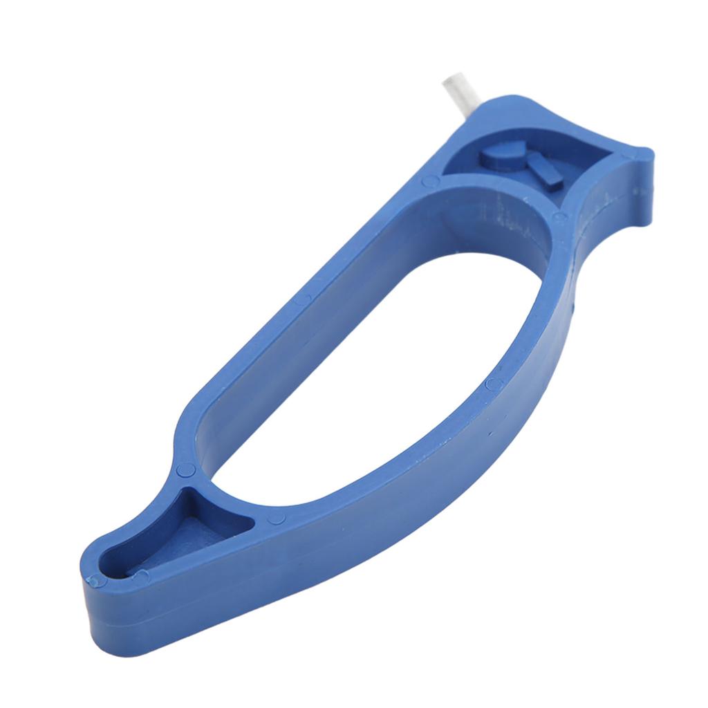 Ручка из АБС-пластика, точилка для лезвия ледяного шнека, портативная зимняя точилка для ножей для зимней рыбалки, инструмент для рыболовных снастей