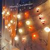DIY Decor LED Christmas String Lights 1.5 Meters Christmas Ball Decor Lamp  Bar Home Decor