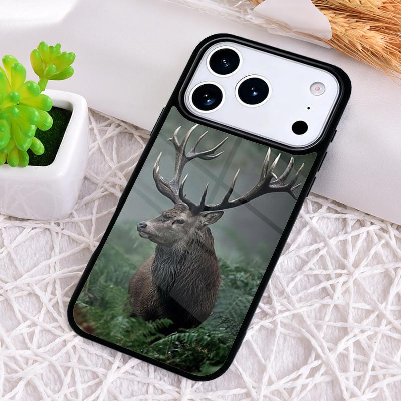 Крутой камуфляжный чехол для телефона с рисунком охоты на оленей для iPhone 17 Air 16 15 11 12 14 13 Pro Max Ударопрочный чехол