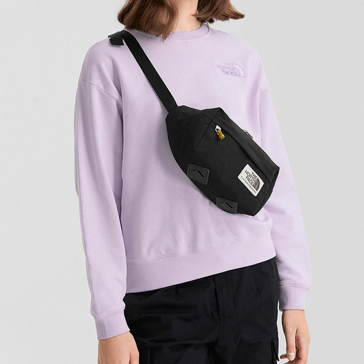 The North Face 3л Беркли Модная Сумка на Молнии Через Плечо для Походов Унисекс Черный 52VU-FW22-D2-84Z