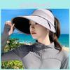 Летняя шляпа от солнца с широкими полями и дышащим полиэстером для активного отдыха