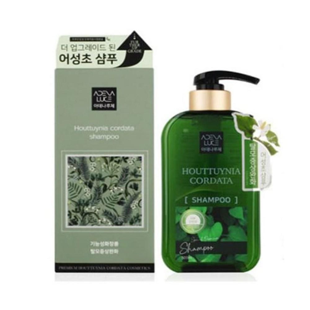 Adenaluce Shampoo Sensitive Scalp Soothing Houttuynia Cordata Shampoo 500ml 1 pcs