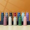 Japanese Large-Capacity Thermos Cup with Engraved Stainless Steel, Portable Outdoor Sports Water Bottle