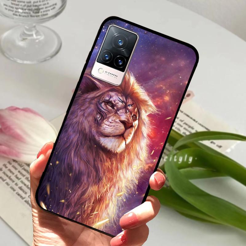 Для vivo V21 5G 4G V21E Чехол Мягкий Силиконовый Телефон TPU Coque Чехол для Vivo V21E v21 V 21e 21 V2050 V2061 Защитный Fundas Оболочка