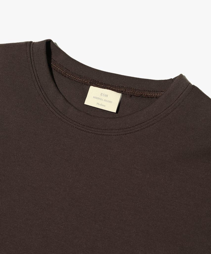 ESN Pure Heavy Short Sleeve T-Shirt Brown