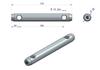 Universal pin 2-holes fi 12 22x126x170 TEGER