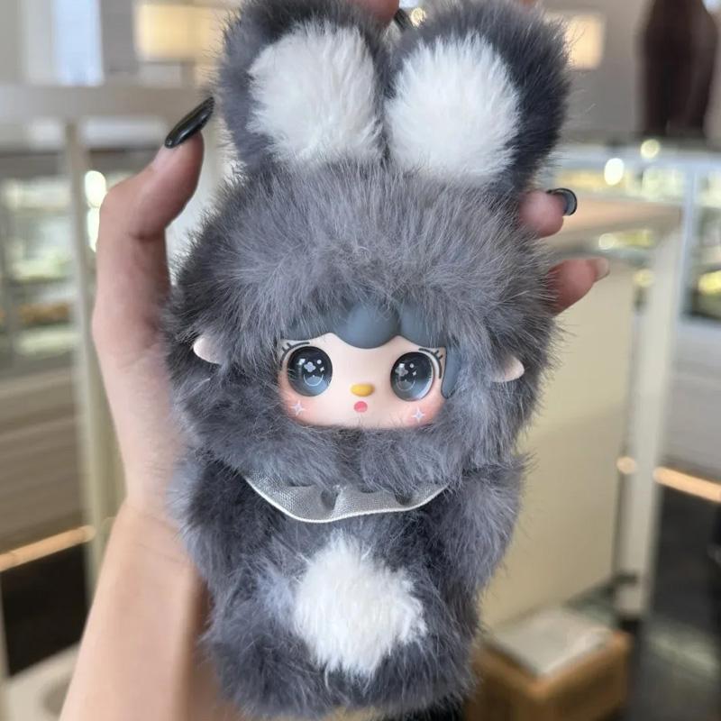 In Stock Yooki Hopping Bunny Series Vinyl Plush Blind Box Bag Pendant Decoration Trendy Toy Mystery Box Birthday Christmas Gifts