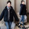 Winter New Loose Foreign Style Hooded Jacket Down Cotton Padded Women Popular