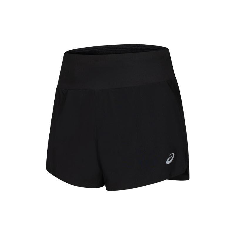 Asics Спортивные шорты с тканым шнурком, женские брюки, черные 2012C627-001