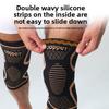 Наколенники с ионами меди для велоспорта и баскетбола, нескользящие, компрессионные, для защиты коленного сустава, нейлоновая защита коленей
