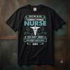 I'm A Nurse Life Cotton Tee Medical Hospital Gift Graphic Unisex T-shirt