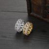 European and American Hip-hop Cuban Ring Men, Cross-border Full of Zirconium Personality Women's Couple Ring, Cuban Ring