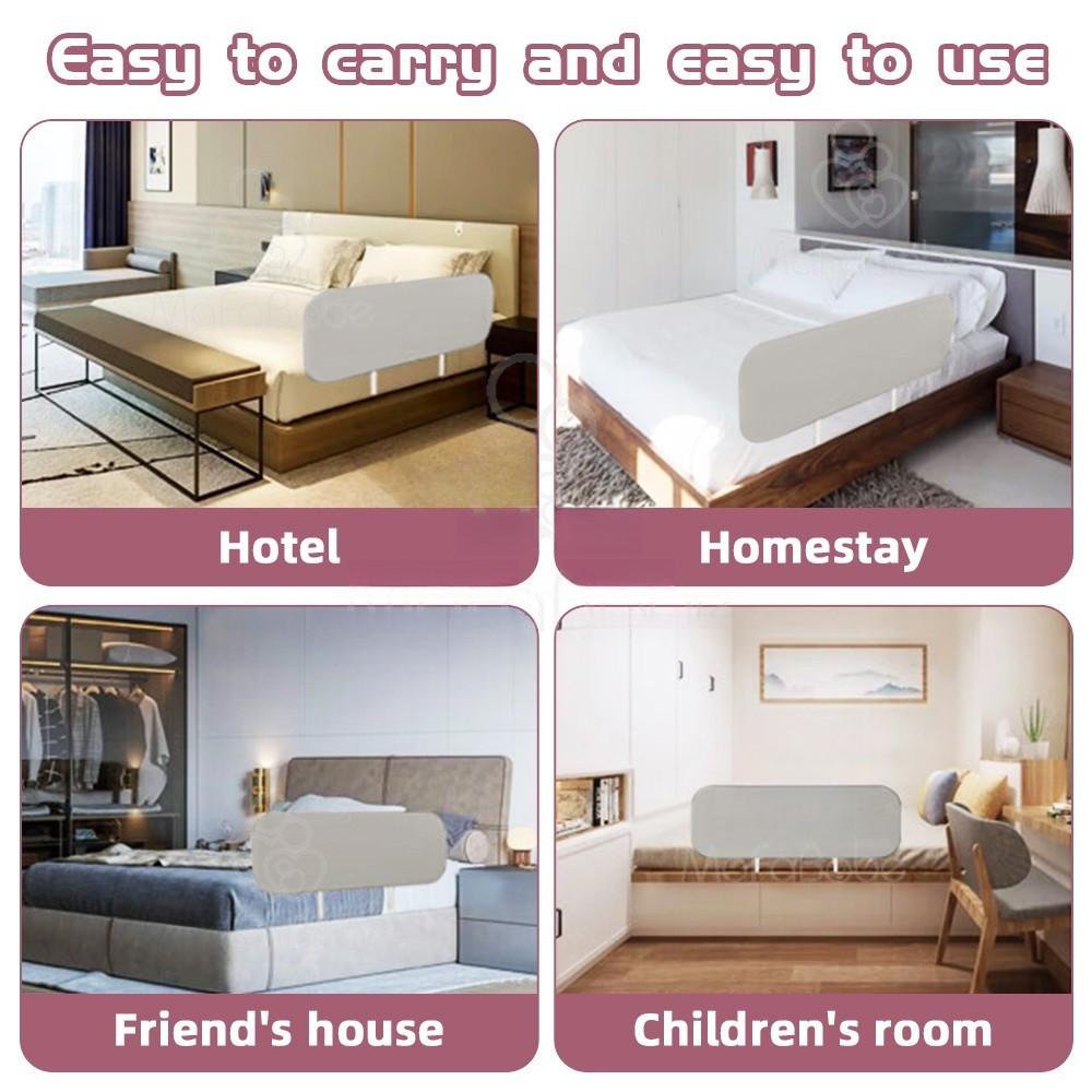 Защитное ограждение от падения для кроватки младенцев и детей, мягкое пенное ограждение для детской кровати, складное портативное ограждение для кровати, для домашнего использования