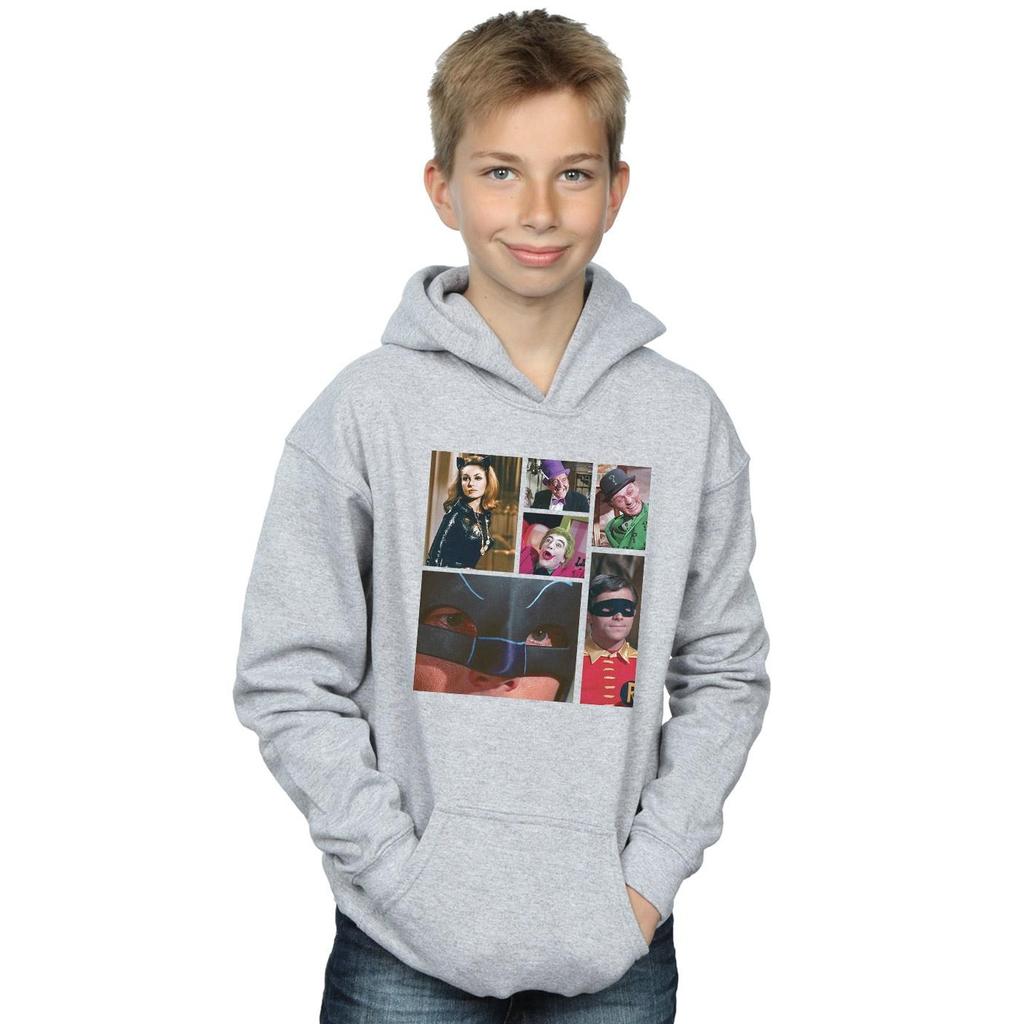 DC Comics Boys Batman TV Series Class Photo Hoodie