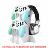 Acrylic Gaming Controller Stand Sturdy Desktop Organizer for PS5/PS4/Xbox/Switch