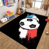 Football Pictures Rug Cartoon Football Living Room Decoration S Bed Non-slip Carpet Home Entrance Door Mat Kids